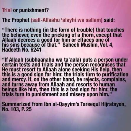 Trial or Punishment?